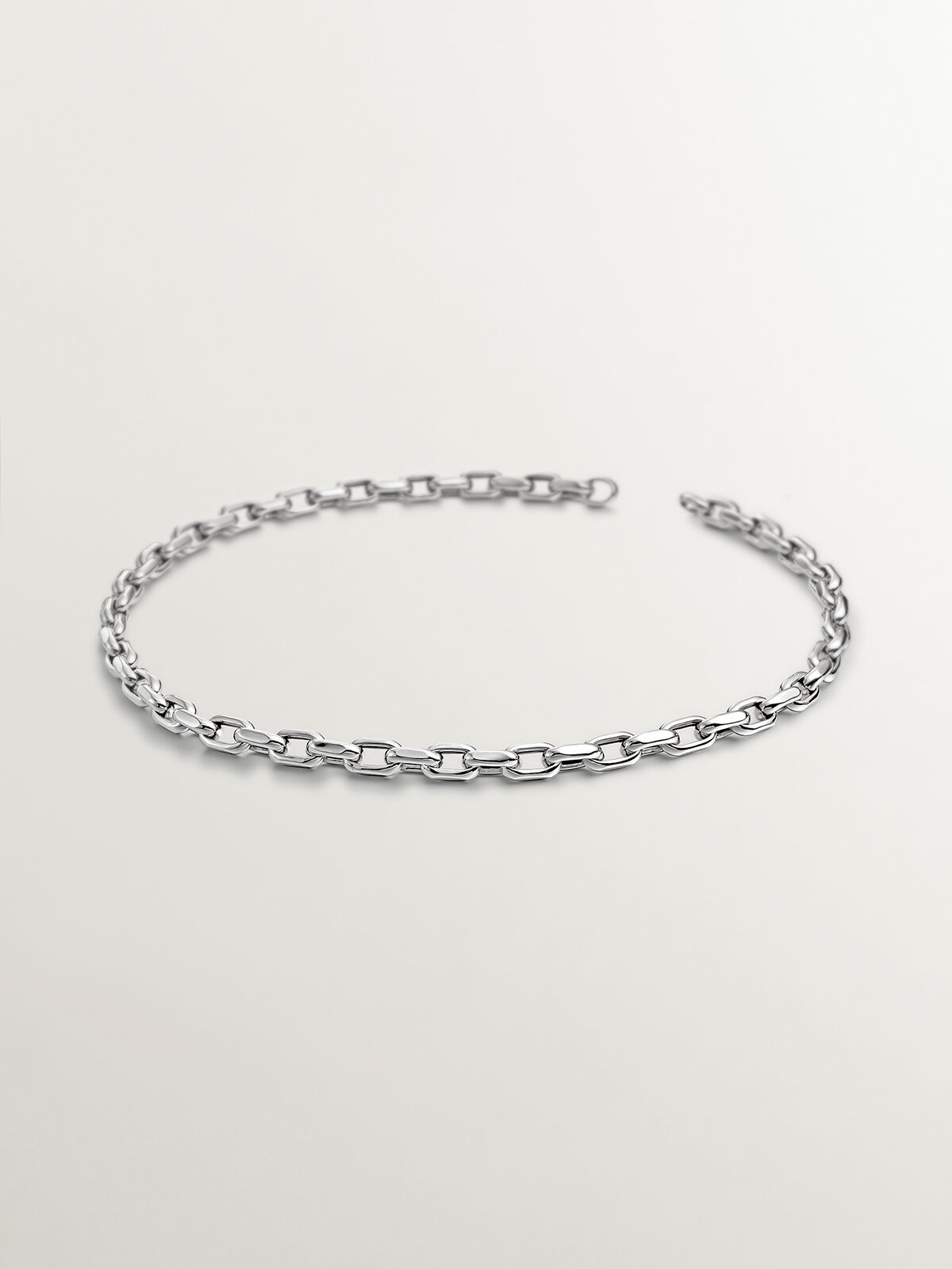 925 Silver Forza Link Necklace 45cm | Aristocrazy