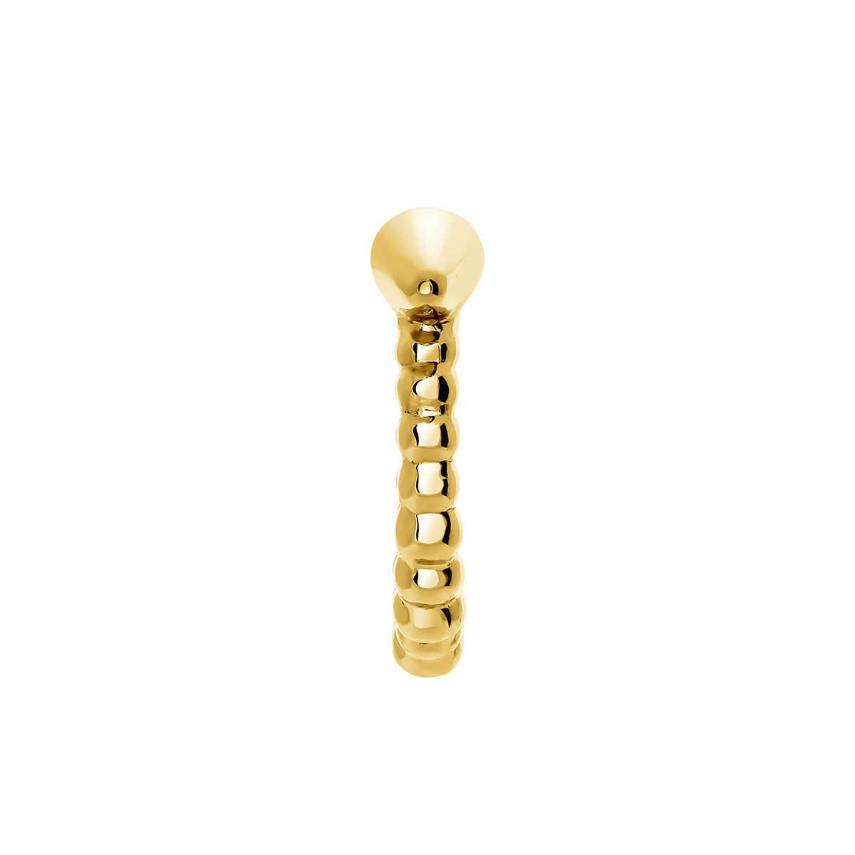 9 kt gold spheres hoop earring piercing , J03847-02-H, hi-res