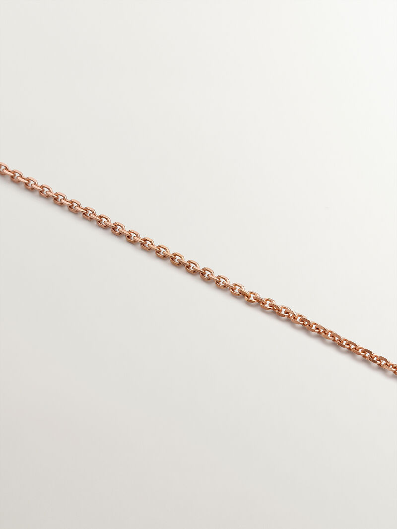 9K Rose Gold Triple Diamond Pendant image number 4