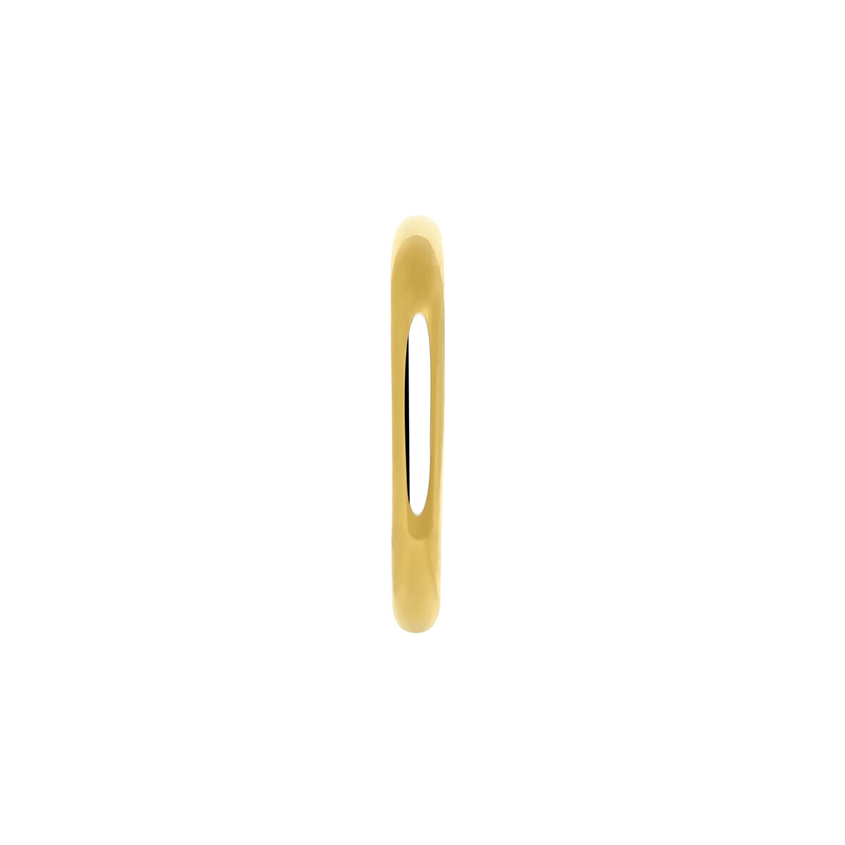 Piercing anneau moyen en or jaune 9 K, J03843-02-H, hi-res