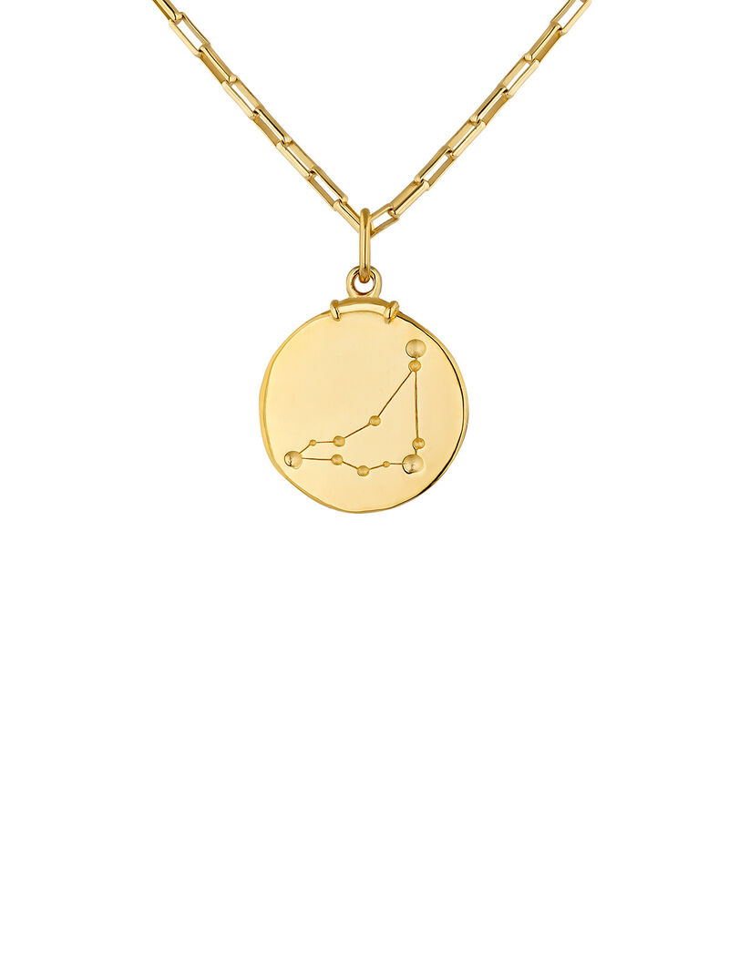 Capricorn Charm made of 925 silver, coated in 18K yellow gold image number 8
