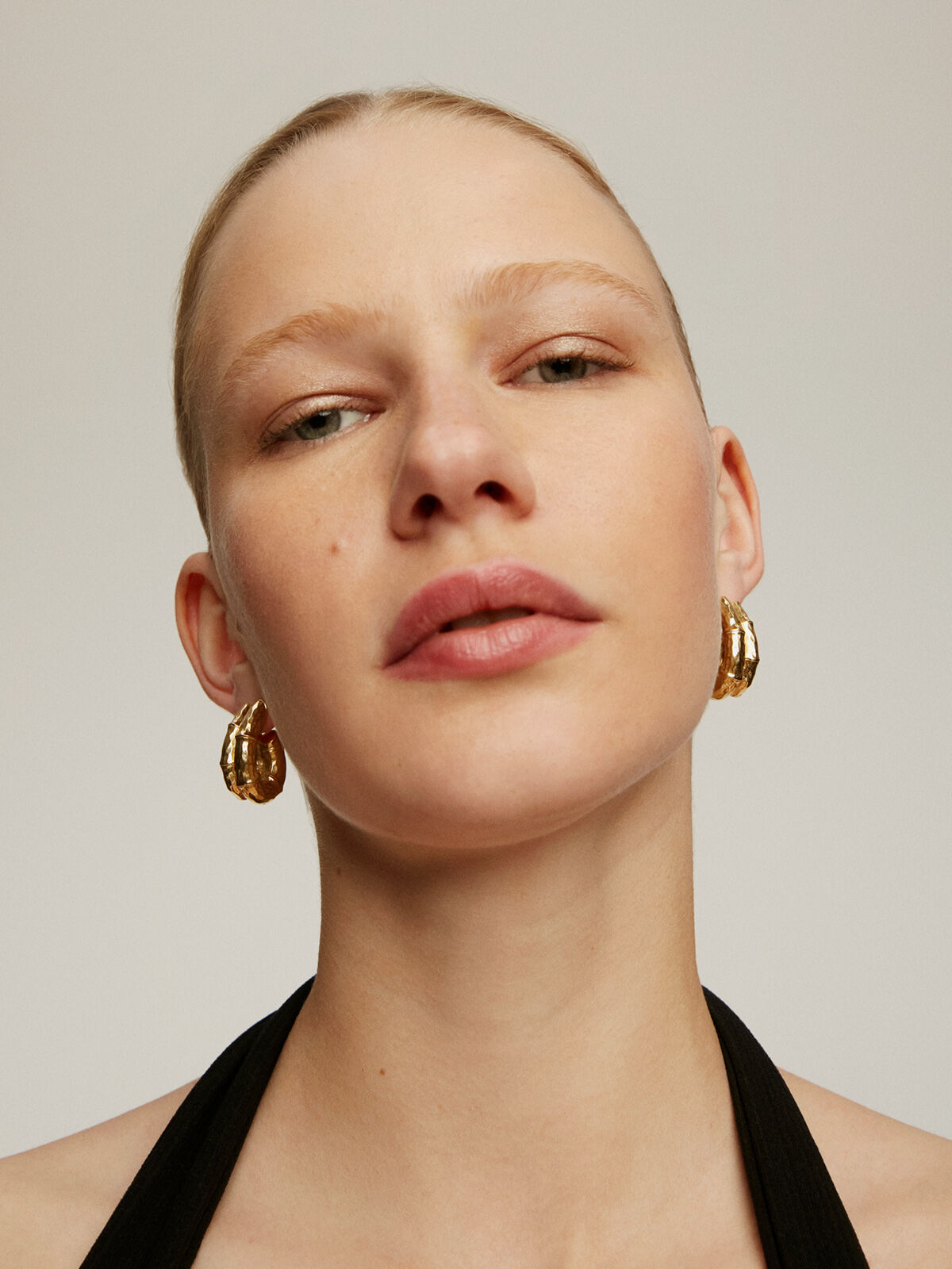 Large double 2024 hoop earrings