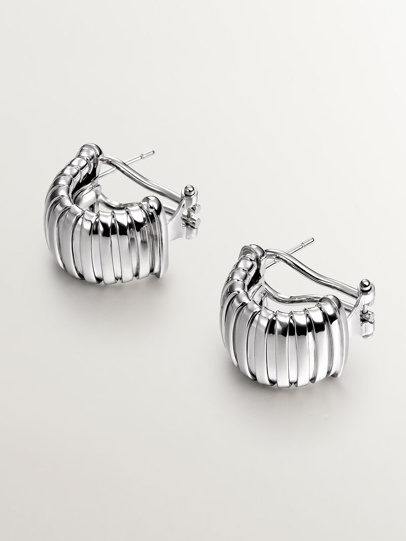 925 silver tubegas earrings image number 2