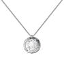 Silver coin pendant, J03590-01-WT