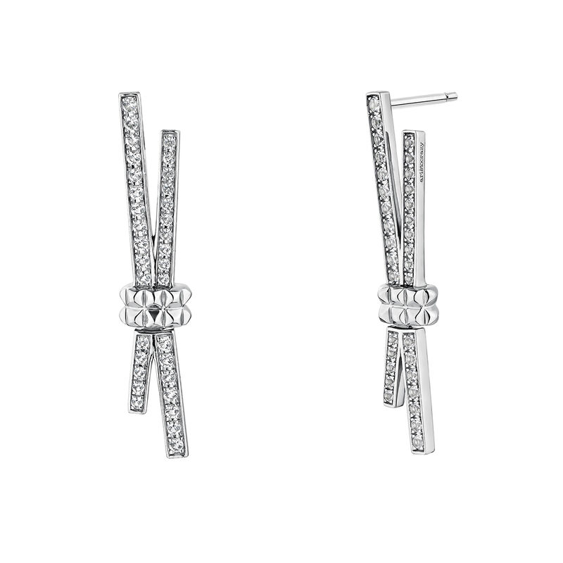 Rigid silver topaz earrings, J04912-01-WT, hi-res
