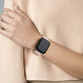 Pink leather Apple Watch strap, IWSTRAP-PK