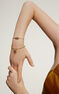 Pulsera cruzada plata bicolor , J04914-09