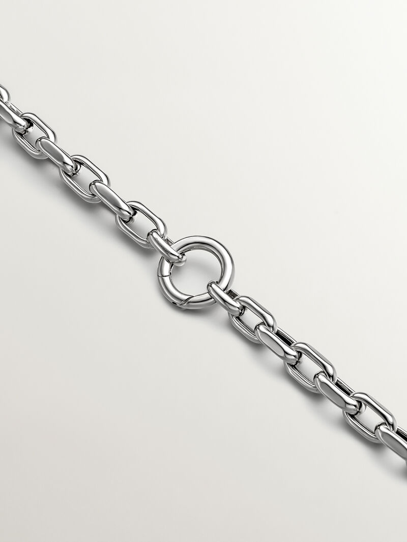 925 Silver Round Carabiner image number 4