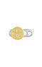 Cross microdermal piercing in 18k gold, J05043-02