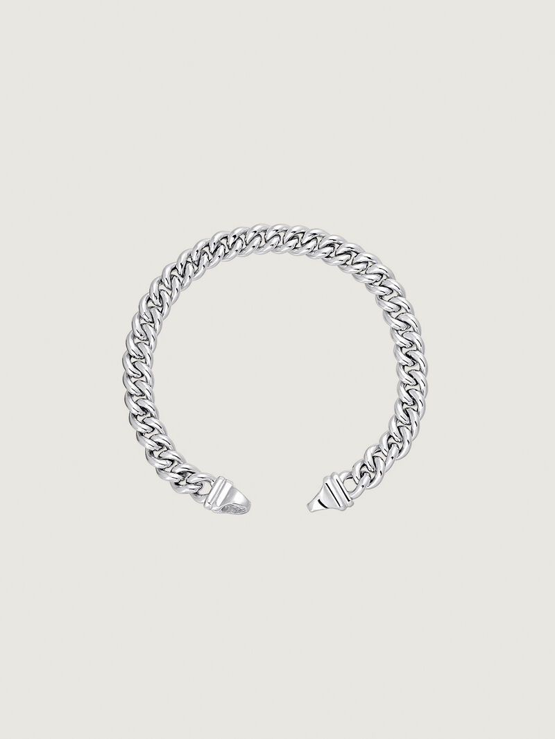 Barbados link bracelet made of 925 silver image number 0