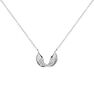 Silver wings necklace, J04304-01