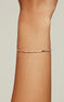 Silver bamboo bracelet , J03043-01