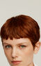 Rook piercing in 18k gold with diamond , J04288-02-H-18