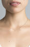 Collar inicial K oro blanco 9 kt , J04382-01-K