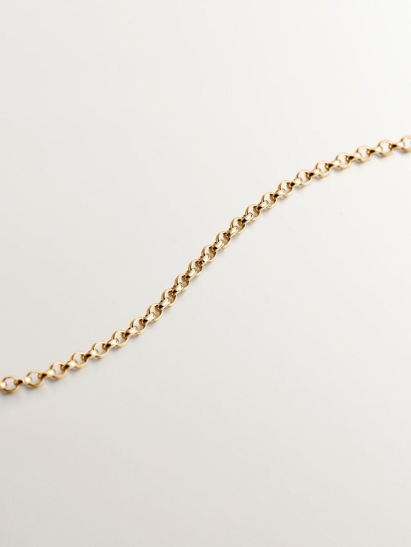 925 silver pendant bathed in 18K yellow gold with star image number 2