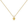Gold plated motif necklace , J04552-02