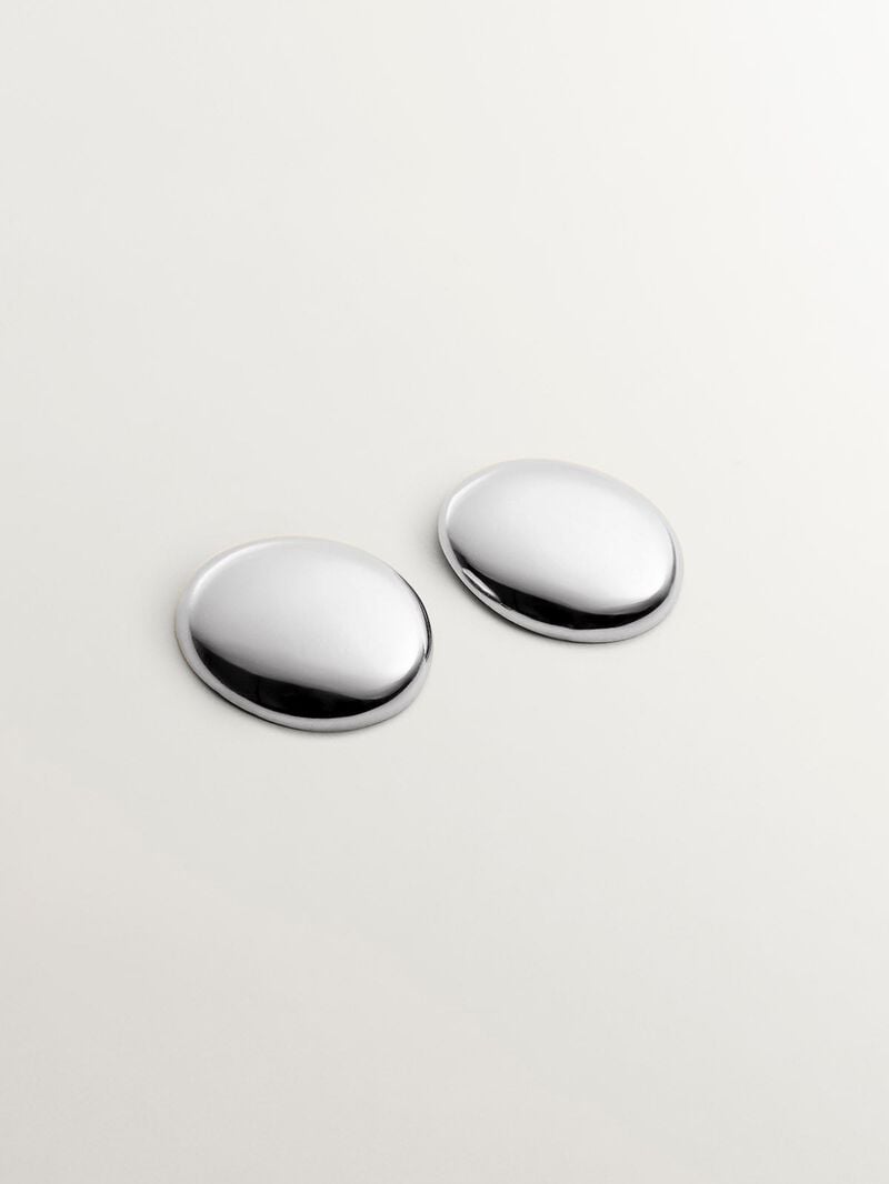 925 silver earrings with round shape image number 0