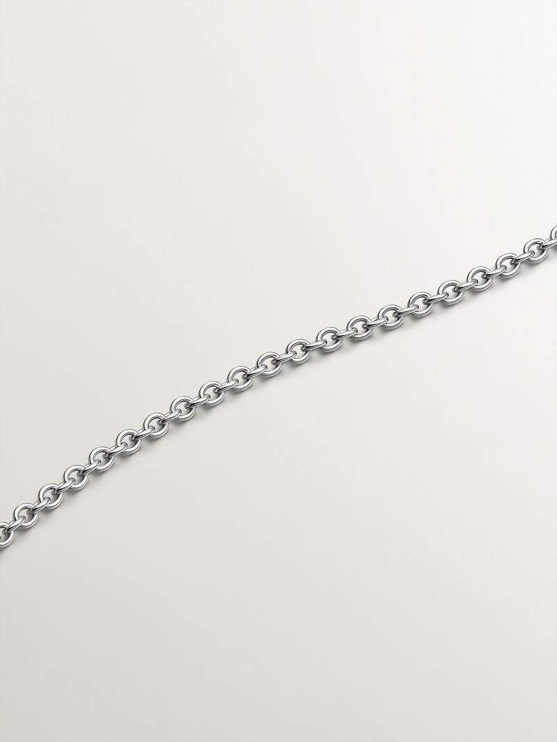18K white gold pendant with diamond 0.20 cts image number 4