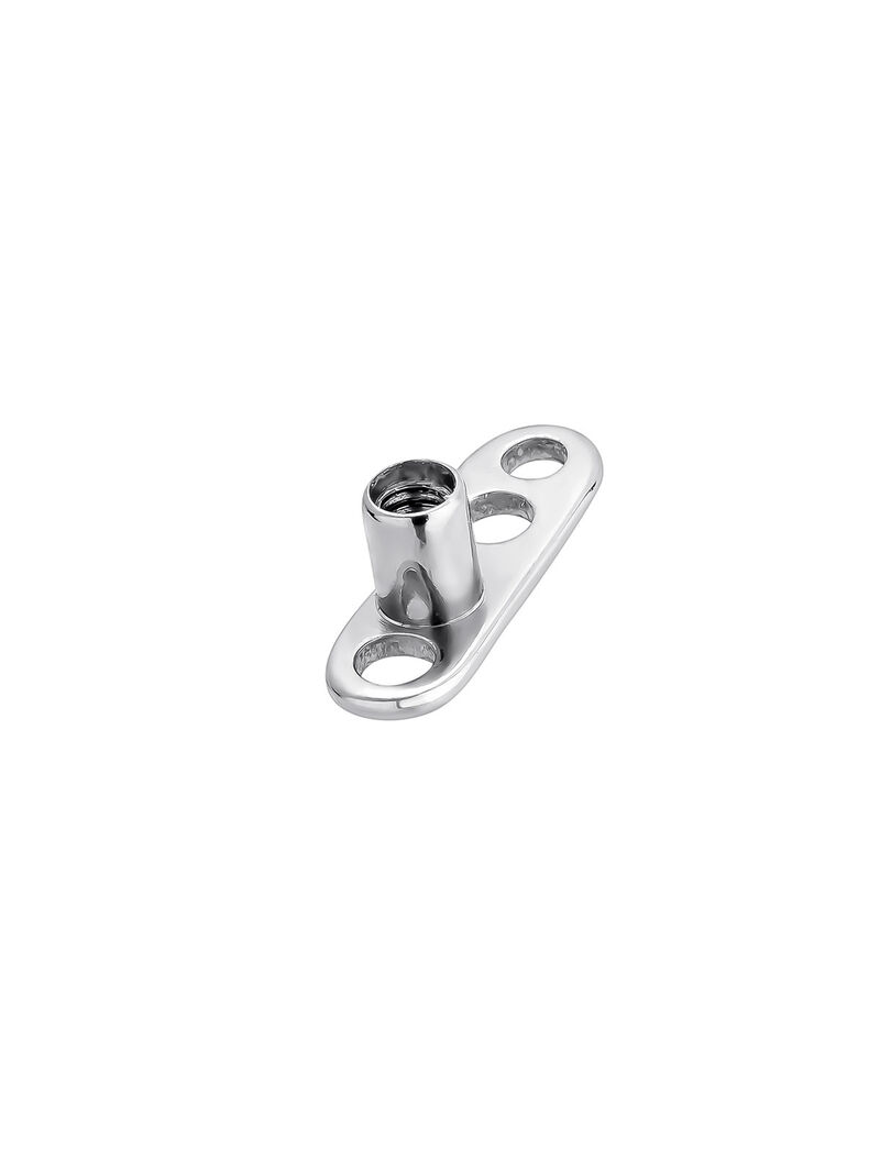 18K Yellow Gold and Titanium Microdermal with Star image number 7