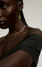 Simple chain in 18k rose gold-plated silver, J03434-03