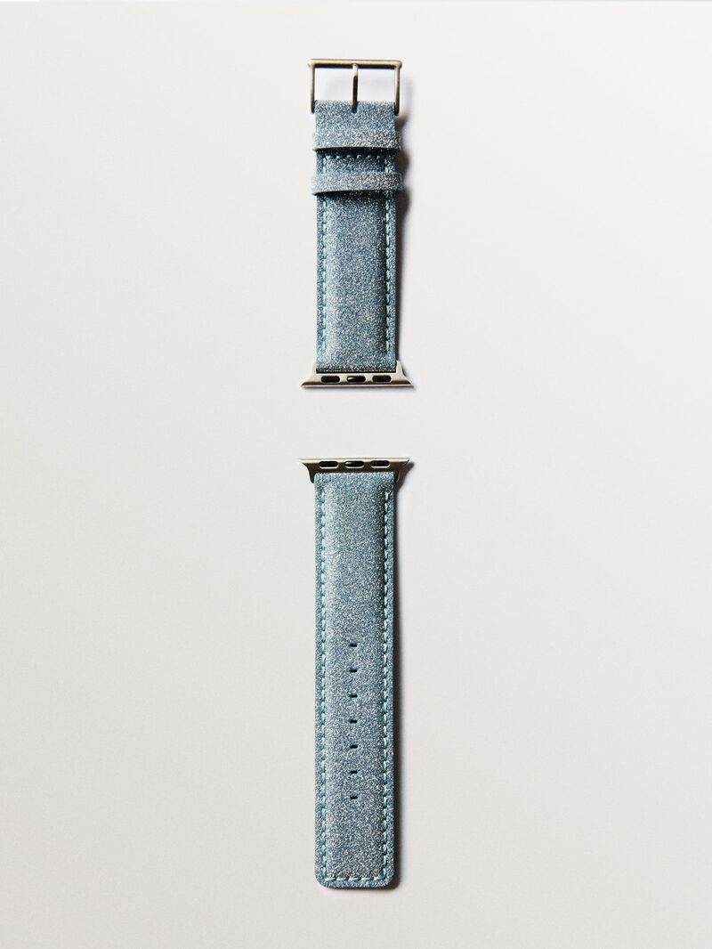Grey leather band for Apple Watch image number 0