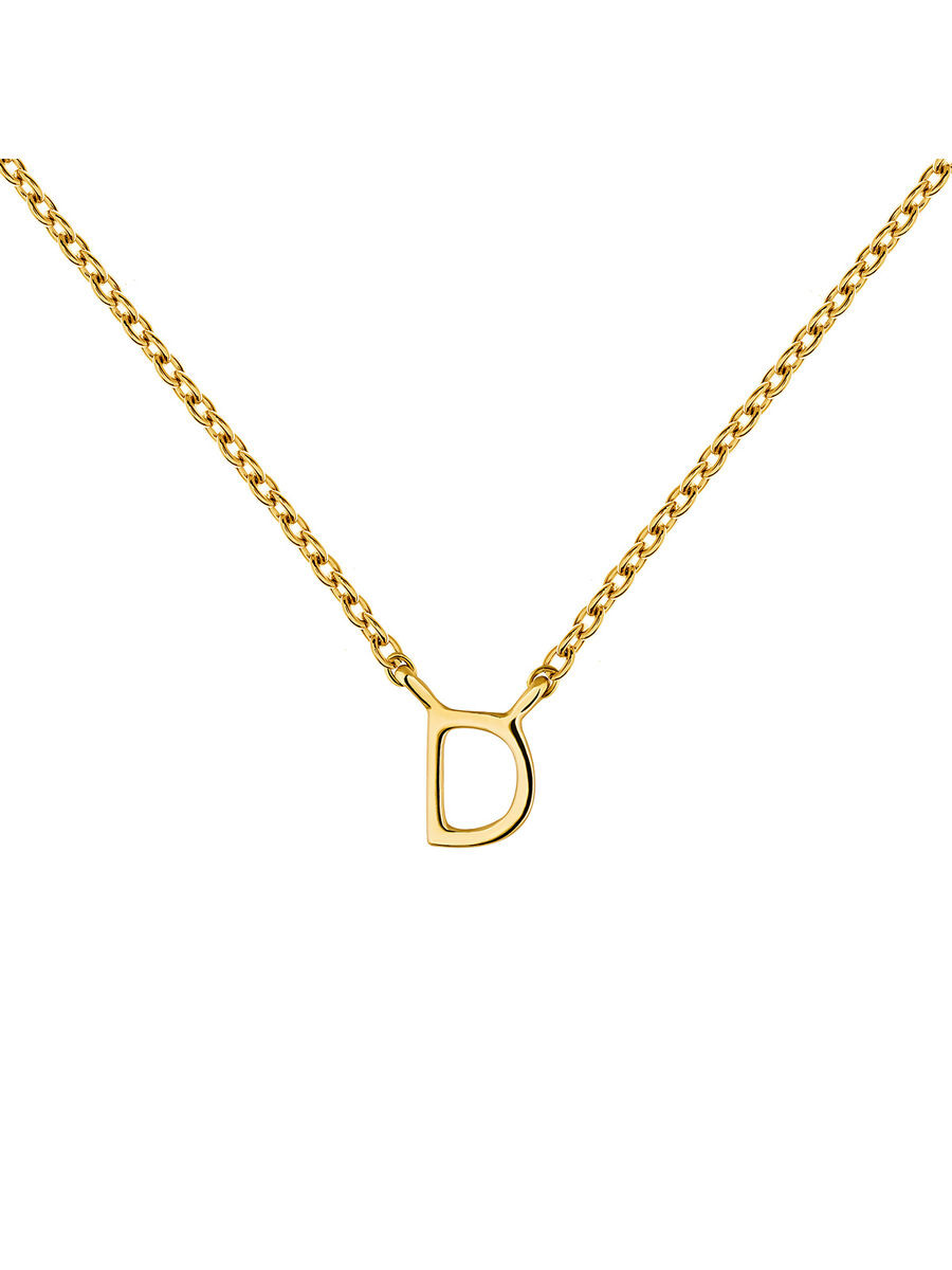 Collar inicial D oro 9 kt , J04382-02-D, mainproduct