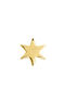 Piercing estrella oro 9 kt , J03834-02-H