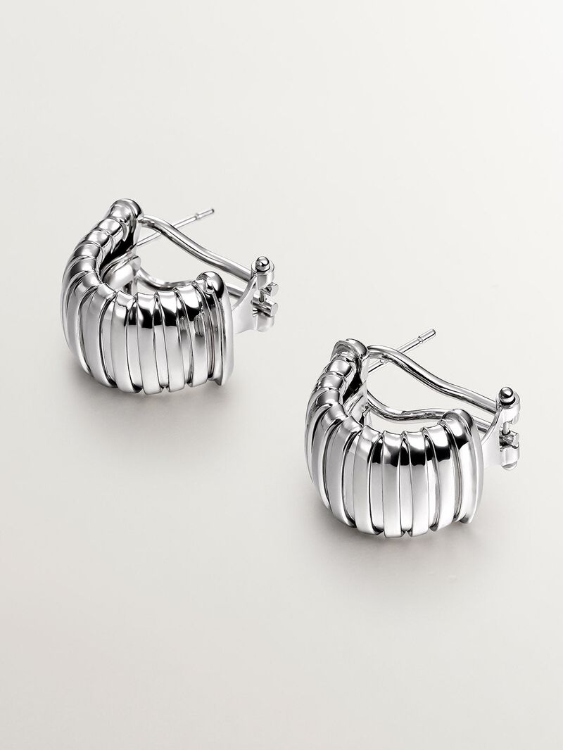 925 silver tubegas earrings image number 2