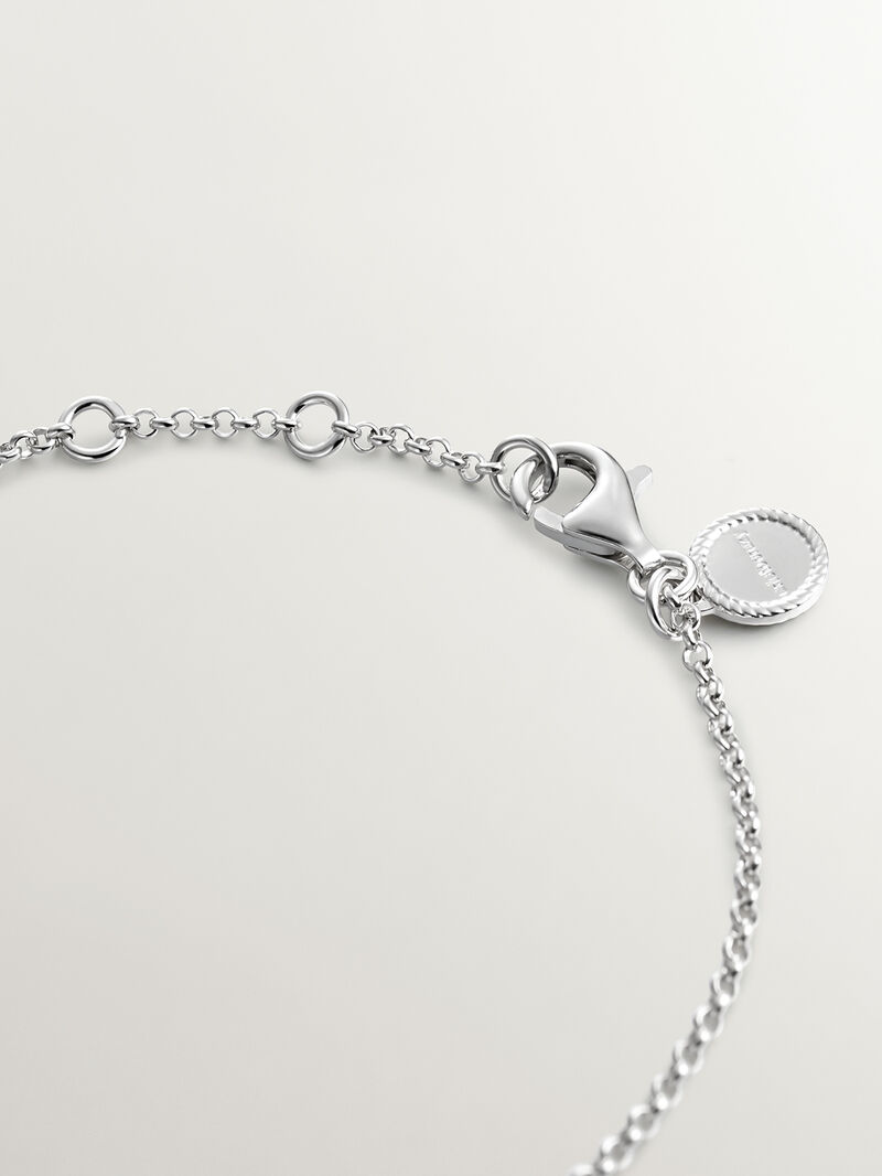 925 Silver bracelet with tube shape image number 6