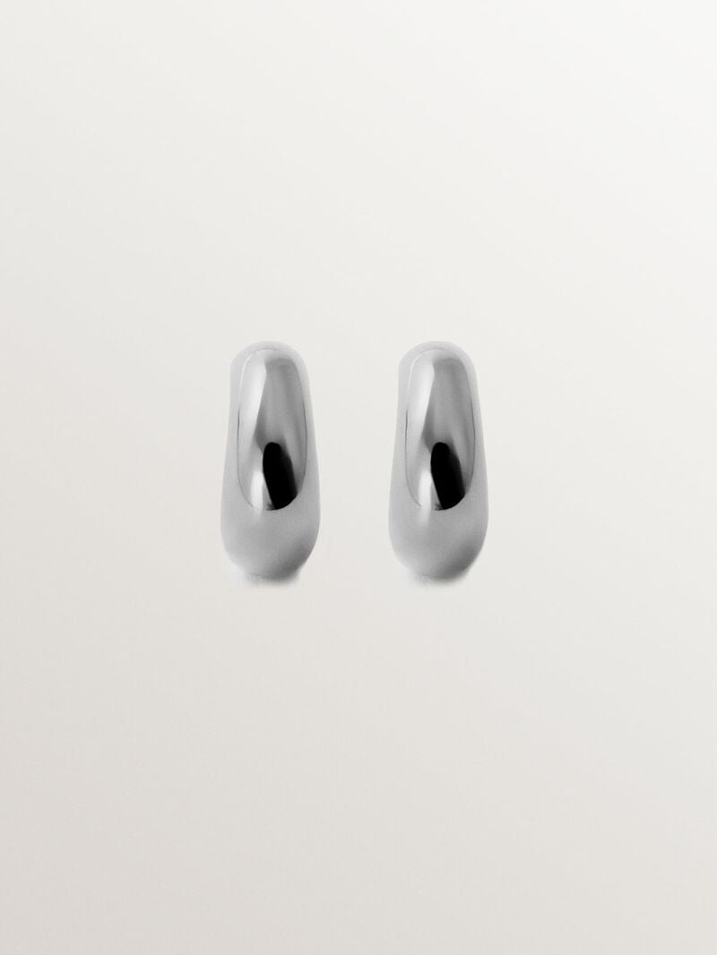 925 silver hoop earrings image number 0