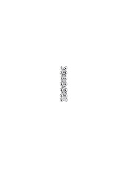 Line piercing in 18k white gold with diamonds, J05239-01-H-18,hi-res
