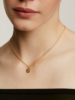 Necklace in 18 kt gold-plated silver from the RUSH collection, J05401-02,hi-res