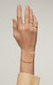 Anillo solitario esmeralda oro 9 kt, J04068-02-EM