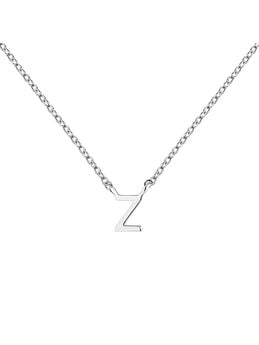 Collar inicial Z oro blanco 9 kt , J04382-01-Z, mainproduct