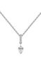 White gold diamonds necklace , J04432-01
