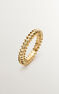 Bague à relief en argent sterling plaqué or jaune 18kt, J05325-02