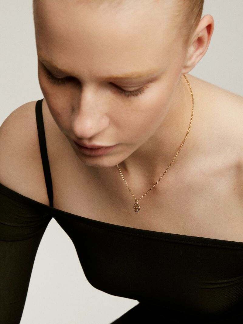 18kt gold-plated silver necklace from the RUSH Collection image number 3