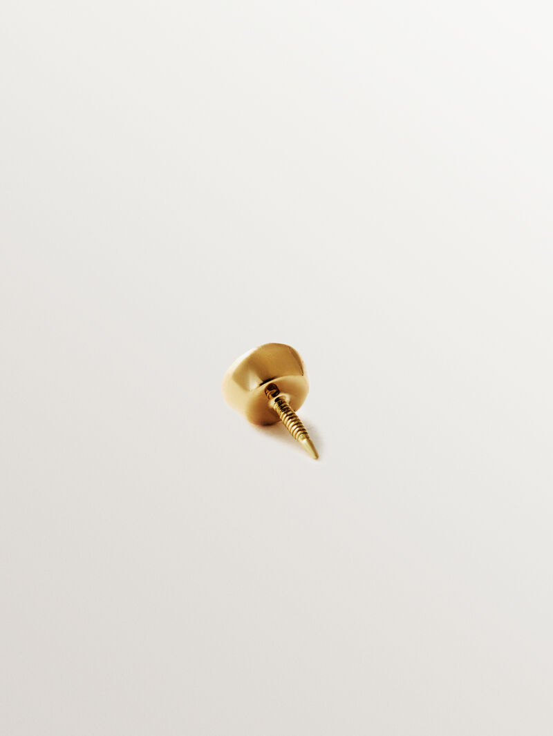 18K white gold piercing with 0.048 cts diamond image number 4