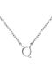 Collar inicial Q oro blanco 9 kt , J04382-01-Q
