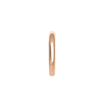 Small rose gold hoop earring piercing , J03842-03-H, mainproduct