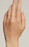 Anillo solitario diamante 0,048 ct oro , J04437-02