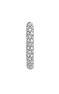 18kt white gold diamond hoop earring, J05061-01-H