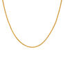 Simple gold-plated silver chain , J03434-02