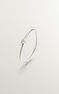 Anillo solitario diamante 0,048 ct oro blanco , J04437-01