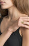 Gold plated quartz fantasy ring , J04565-02-GQ