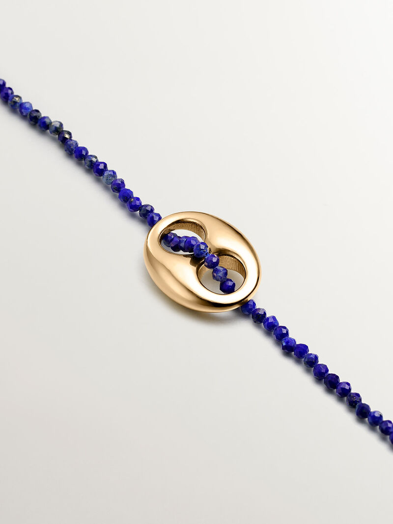 925 silver charm bathed in 18k yellow gold image number 4