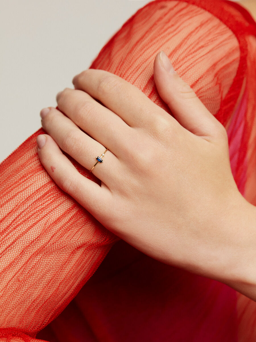 Anillo solitario zafiro oro 9kt, J04979-02-BS, hi-res