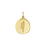 Gold-plated silver Virgo charm , J04780-02-VIR