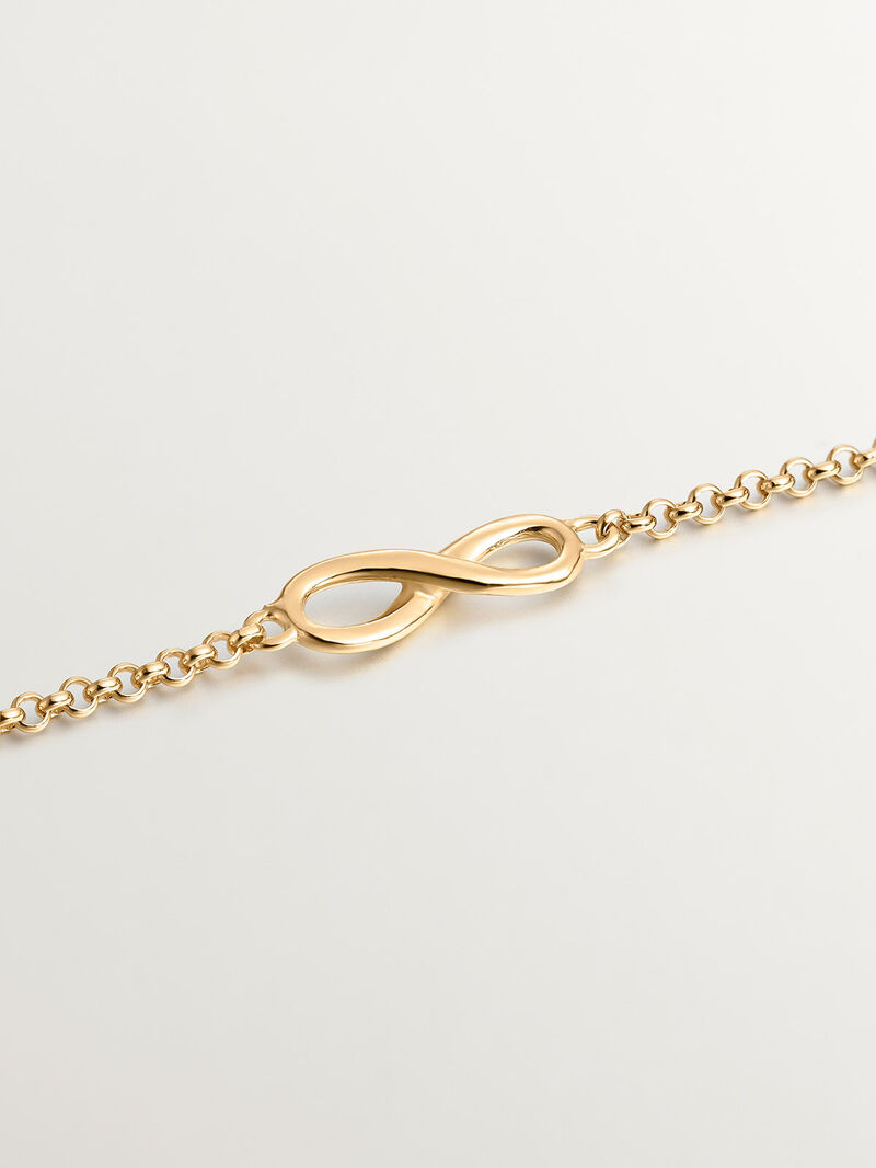 925 Silver Bracelet with Infinity image number 2