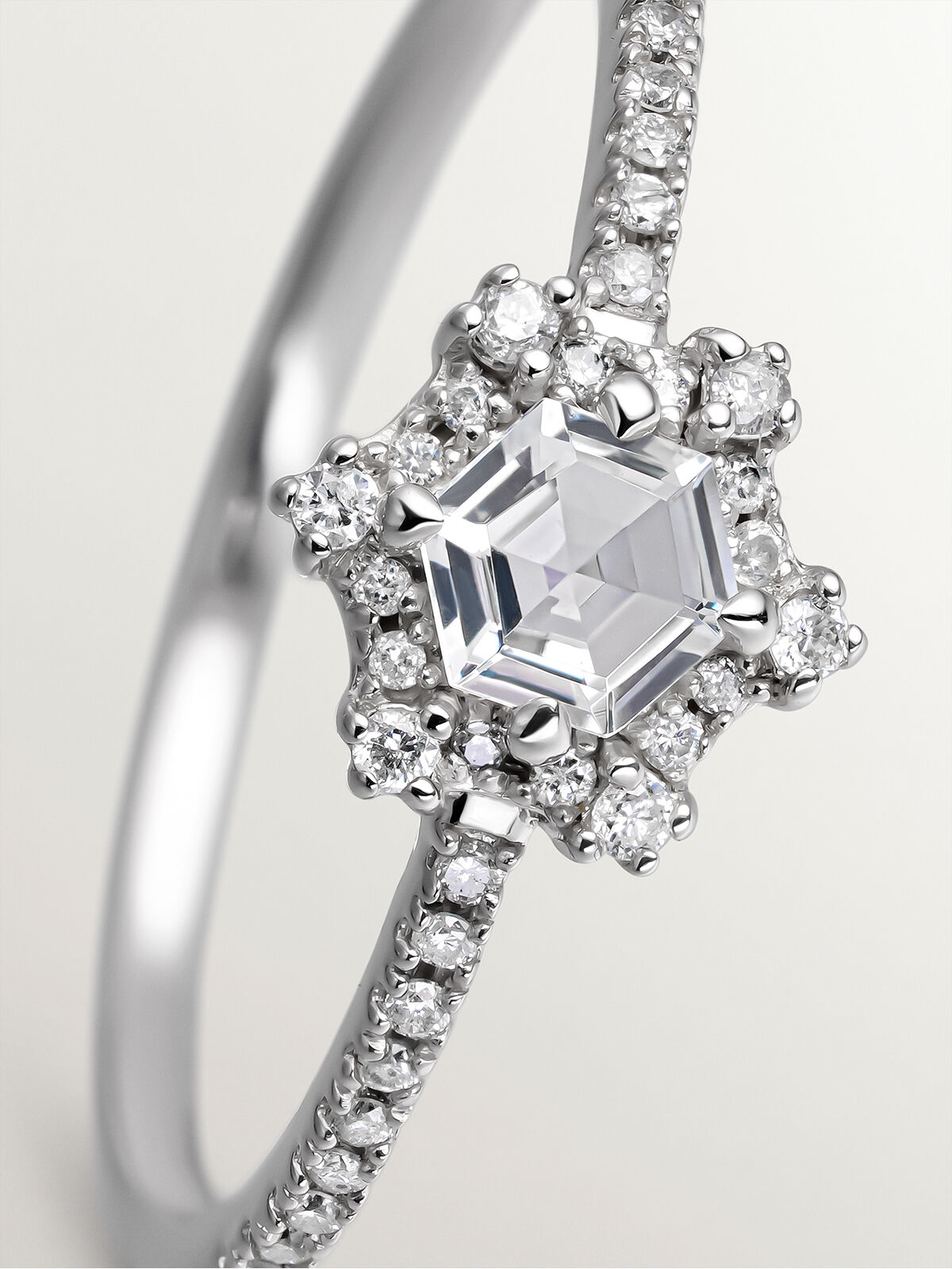 Grey topaz ring new arrivals